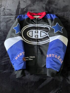Mitchell & Ness x Quartier is Home Montreal Canadiens bomber jacket